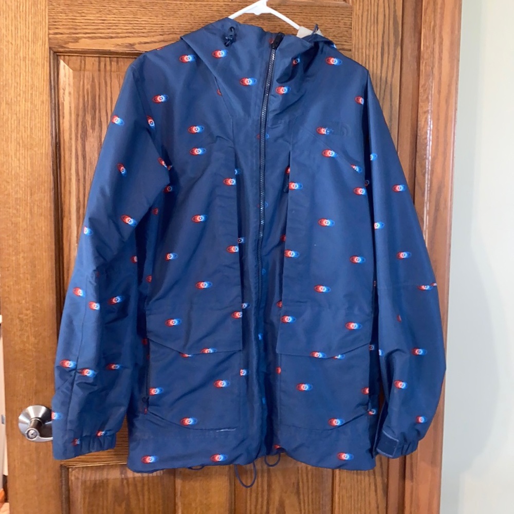 The North Face WHOISTHIS Eye Red and Blue Coat Jacket for Men or Women